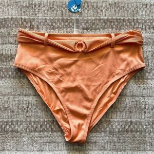 Cupshe Size 2X Light Orange Bikini Bottom NWT
